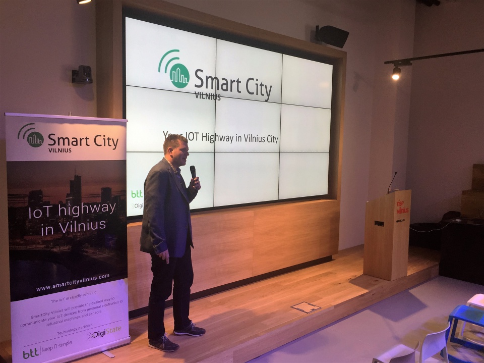 SmartCityVilnius participated in the event: “IoT business cases for Lithuania event“